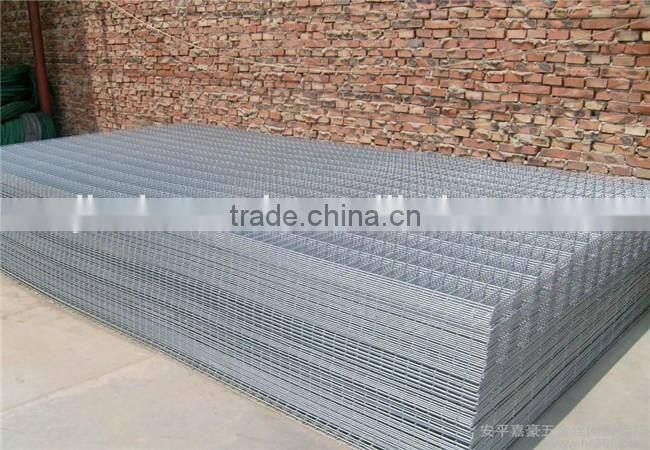 2X4 heavy duty galvanized welded wire mesh fence panel for bulk storage