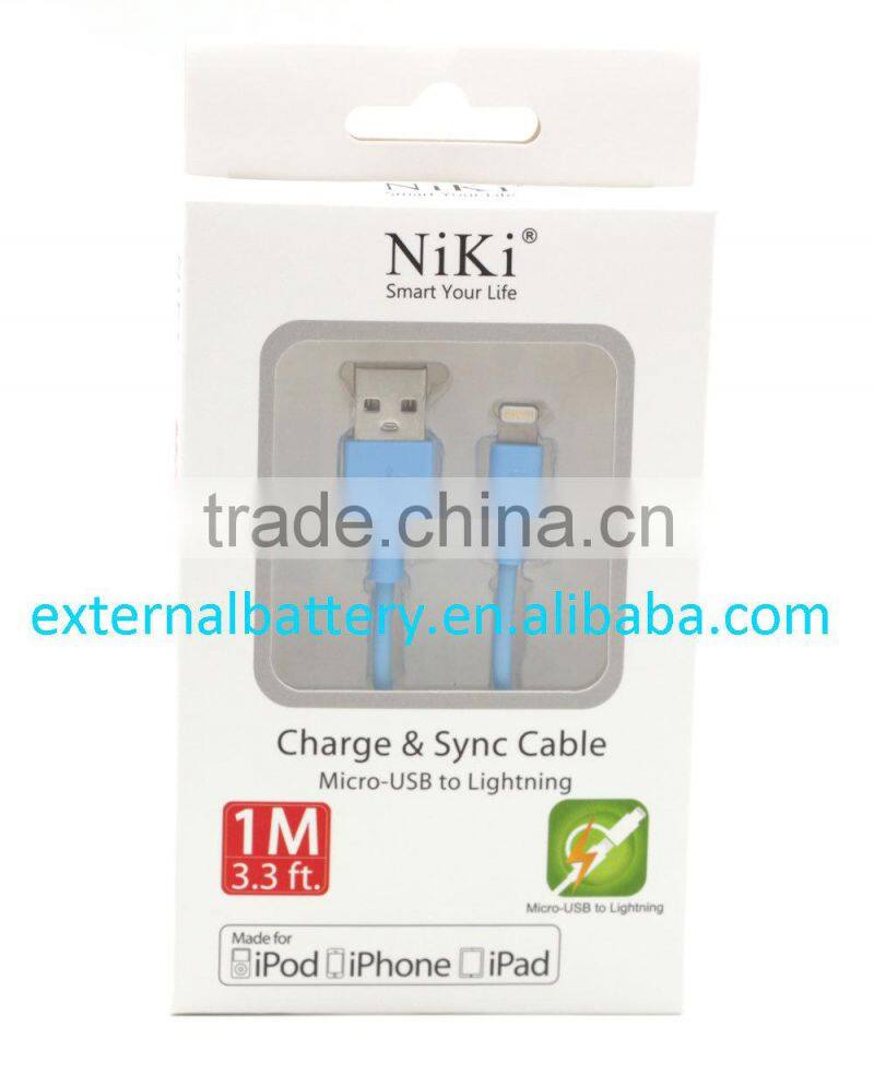 for iPhone 6 MFi Apple cable by MFi factory