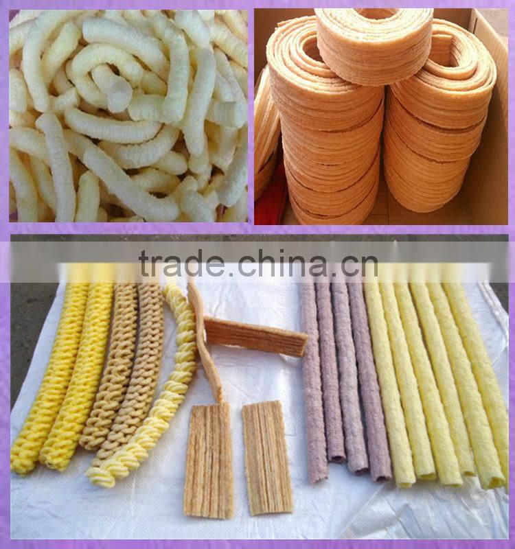 small business corn puff snack extruder machine / corn puff making machines with low price