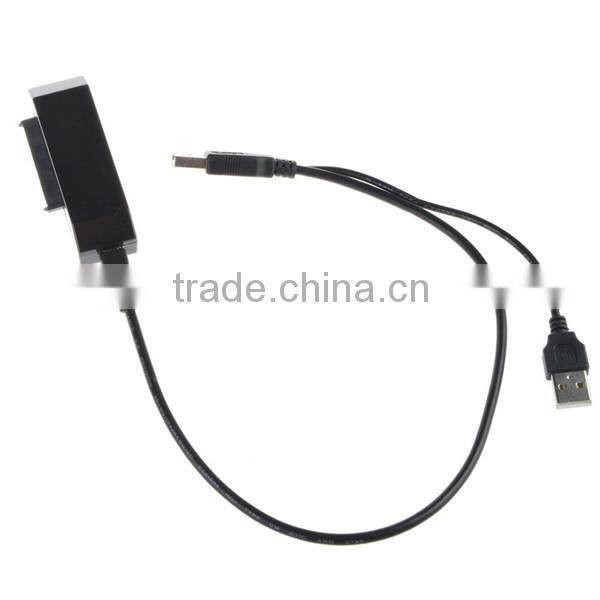New Black USB HDD Hard Drive Transfer Data Sync Cable Kits for Xbox 360 Slim