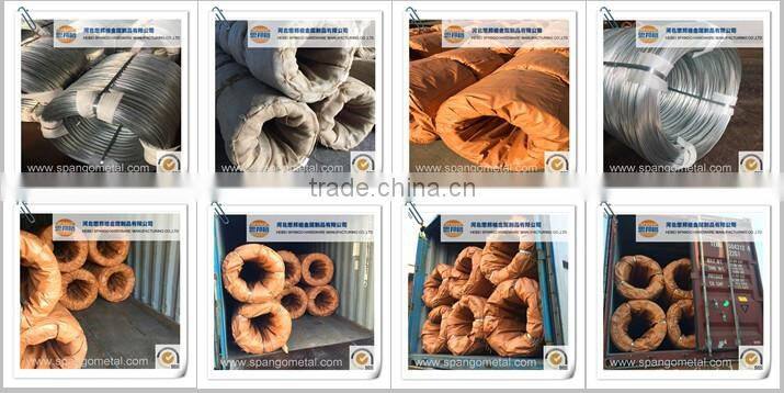 hot dipped galvanized Steel wire for armouring cable wire/size 5mm/made in China