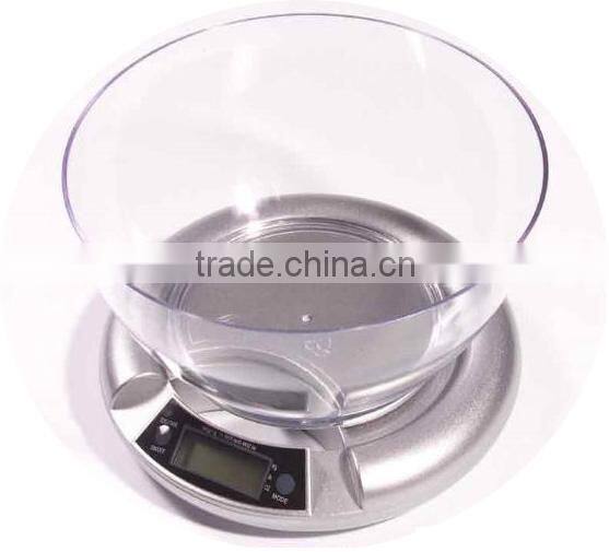 electronic kitchen food scale 5kg/1g digital kitchen scale printing customizable VKS302-03