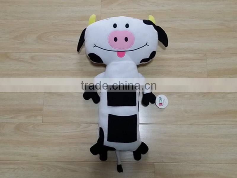 M3 Plush Car Seat Belt Animal Pets Toy for Kids