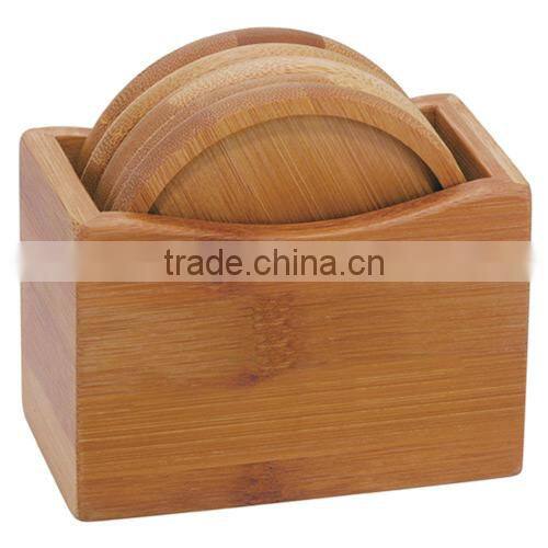 China manufacturer wooden engraved coaster