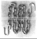 Safety chain hooks, USA standard chain, chain with clutch hook