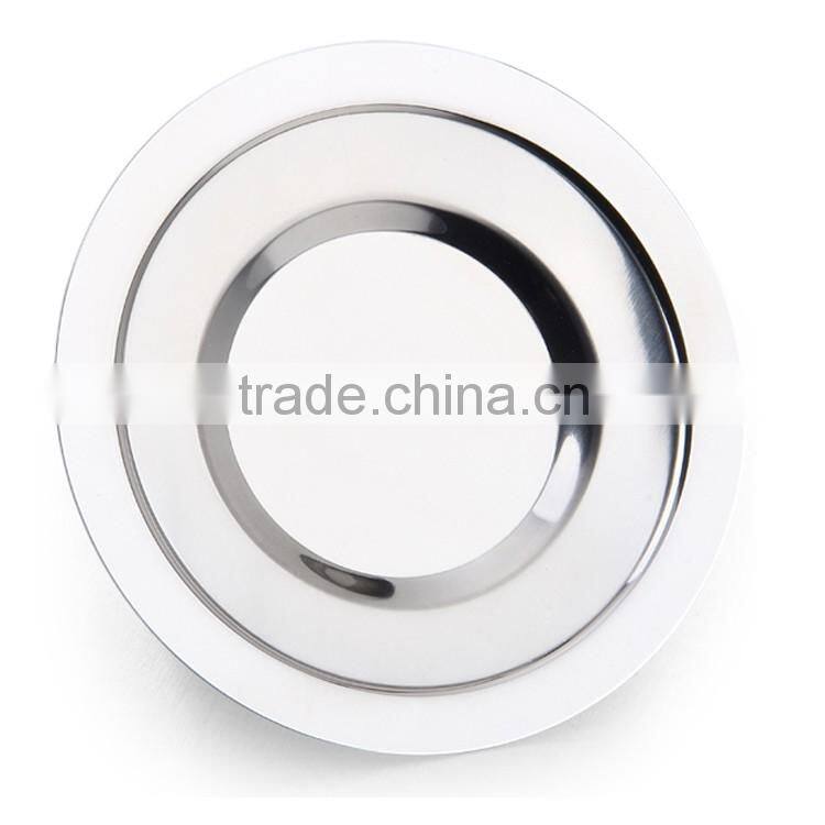 3 pieces of reusable stainless steel coffee cup set