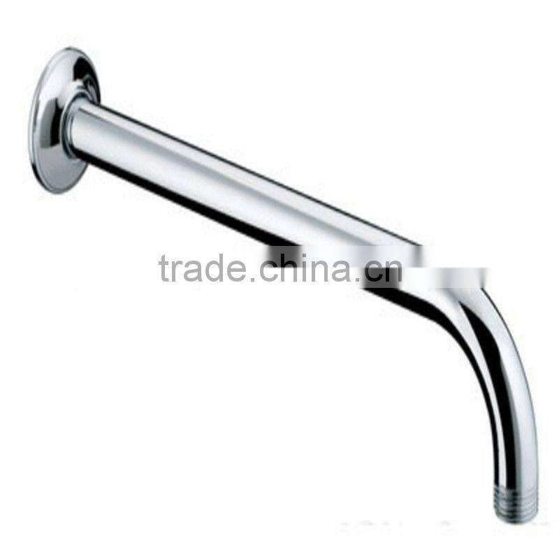 400mm round brass chrome ceiling shower arm
