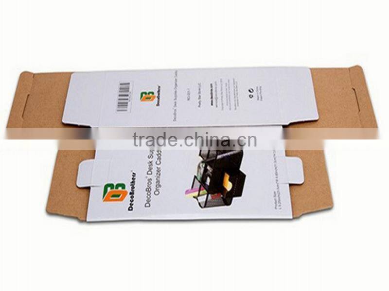 Full color custom printed corrugated cardboard mailing boxes