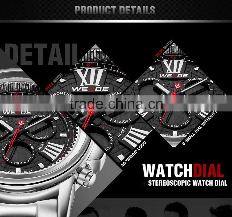 NEW Wholesle Sport Watch men WEIDE WH3408-1