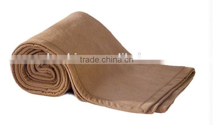 Hot Selling Hotel or Home Used Wool Blanket Wholesale Hotel Collection Blanket