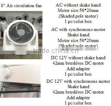 Best sale in Alibaba 2016 table fan/desk fan /DC 12V