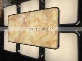 Yellow Translucent marble plastic sheet