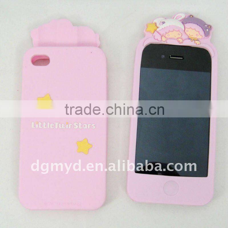 embossed castle design silicone cheap designer cell phone cases