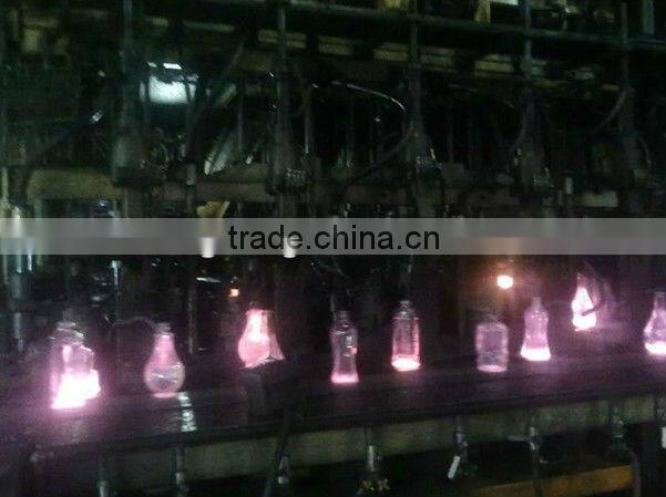 Clear glass cup with OEM decal logo