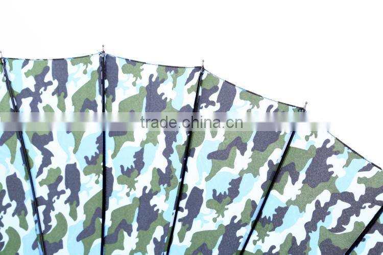 China Supplier 24K Best Windproof Solid PG Fabric Umbrella For Wind