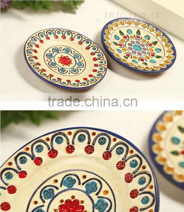 handpaint ceramic decorative plate
