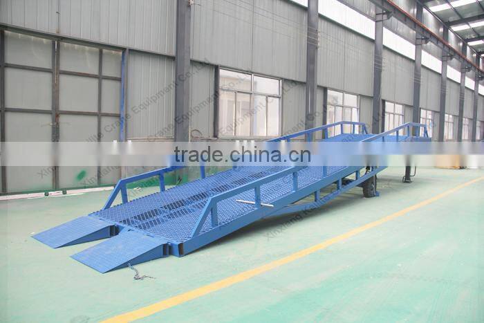 10 ton hydraulic container lift mobile loading dock ramp