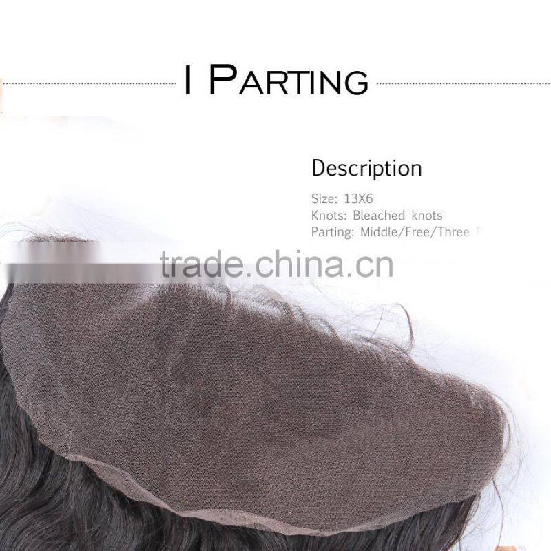 hot selling lace frontal closure, brazilian lace frontal closure 13x4