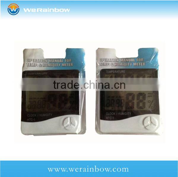 customized husehold wall plastic electronic thermometer