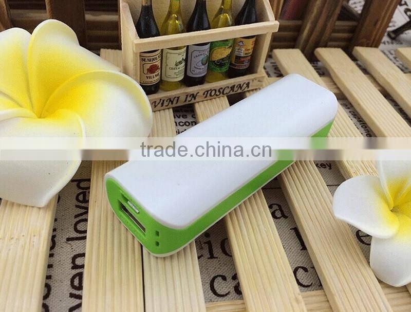 2016 promotional power bank,portable power bank,2600 mah poer bank