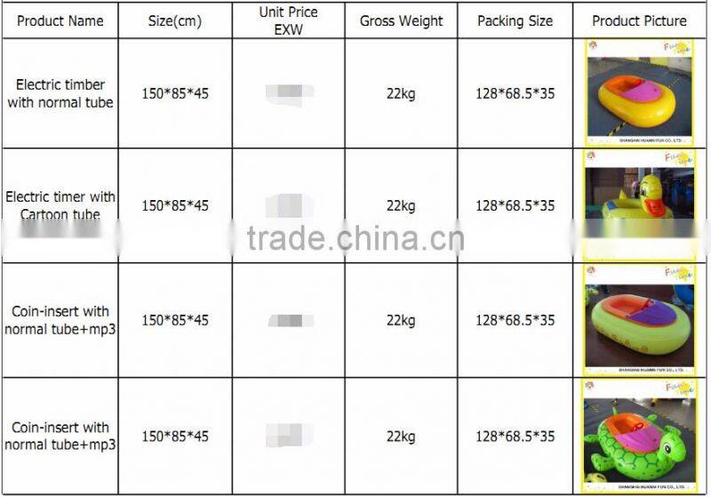 High Quality Inflatable Electric Bumper Boats swan floating boat