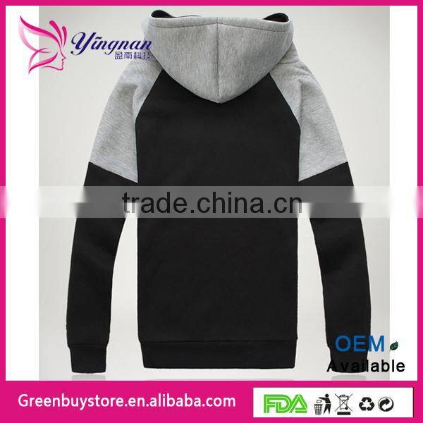 Hot! New Arrive men's spring and Autumn Han edition hoodies cotton patchwork Jacket Coat Size M-XXL Free shipping Wholesale