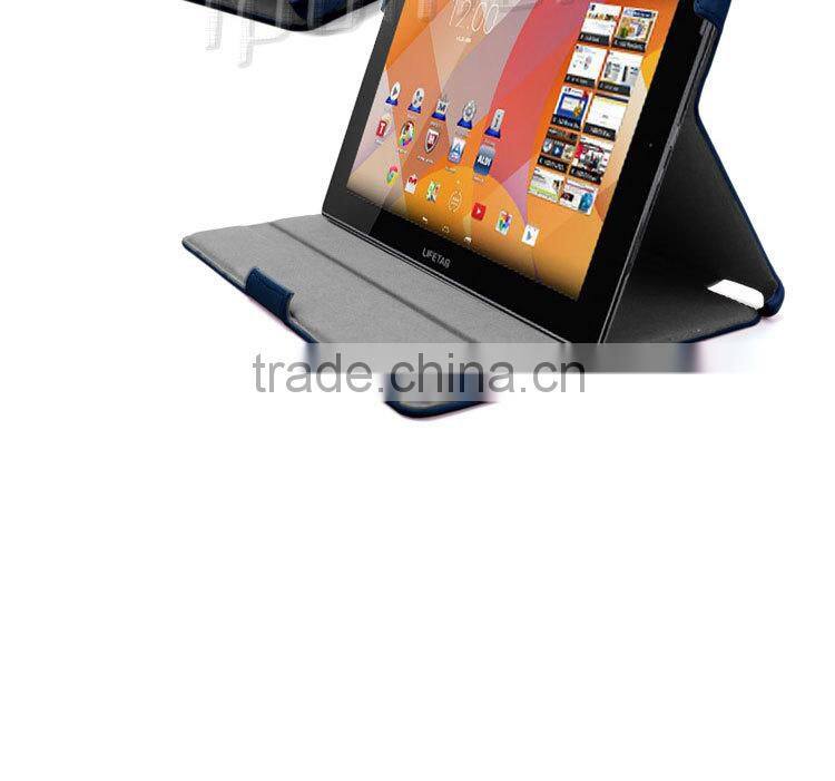 For Medion Lifetab S10334, heat formed leather tablet case for Medion Lifetab MD98811