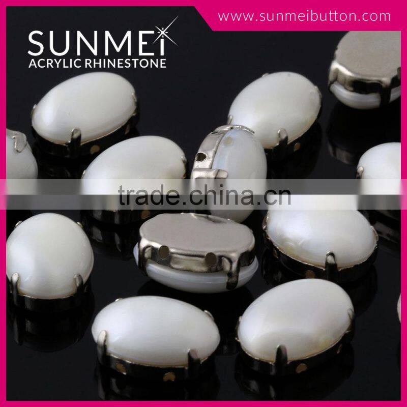 Novelty Crystal Decoration Clawed Kinds of Garment Shank Button for Sale