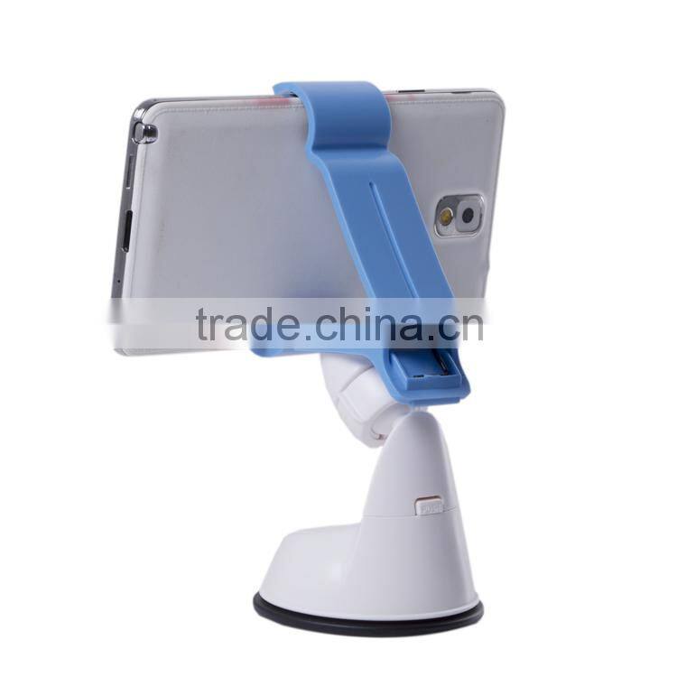 One hand using suction holder plastic mobile phone holder for iphone 6s