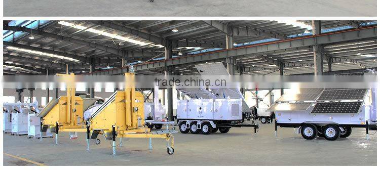 Mobile Telecommunication Tower and Telescopic Antenna Mast