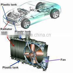 auto aluminum radiator for HYUNDAI H100
