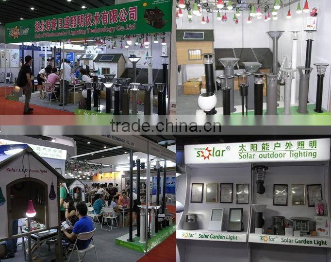 led solar hanging decorative balls lights with 12w solar panel China supplier (JR-SL988)