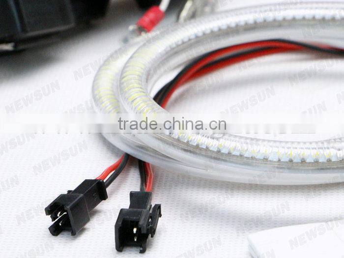 72mm 6.9W high power 3014 SMD led auto angel eyes light for all car 7000K ultra bright 72mm led angel eyes led halo light