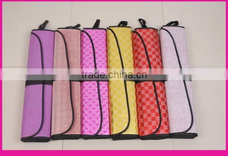 Colorful Matte effect Car windshield front sun shade