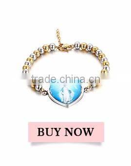 Simple Design Stainless Steel European Style Girls Hand Bracelet