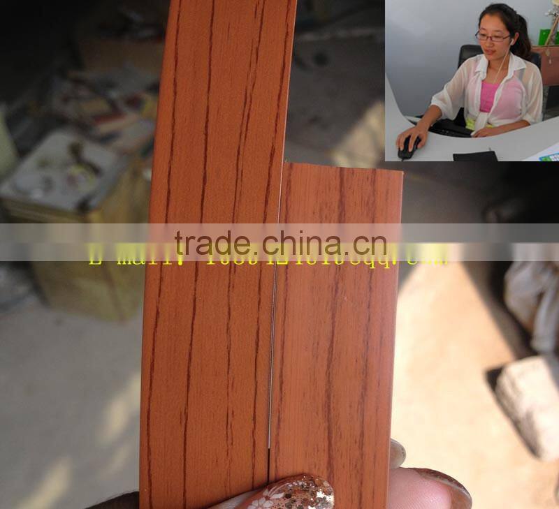 2.5mm kitchen cabinet pvc edge banding/width 5mm