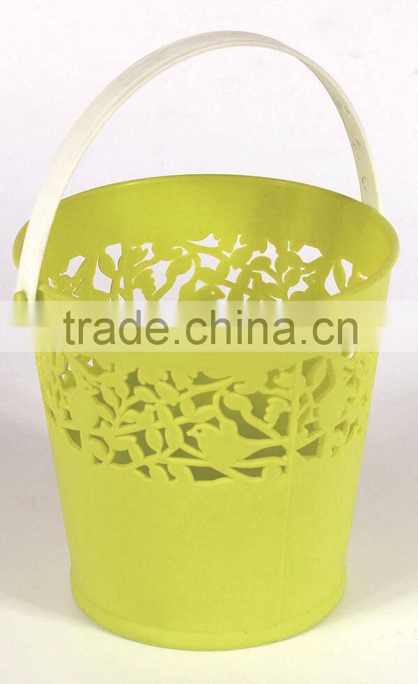 Mini Plastic Storage Basket with Handle