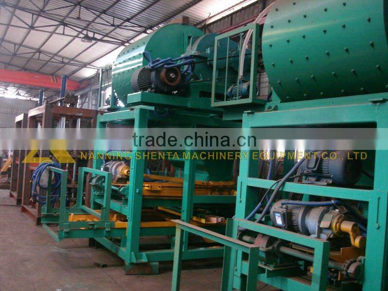 Professional automatic cement block making machine plant QTJ5-20