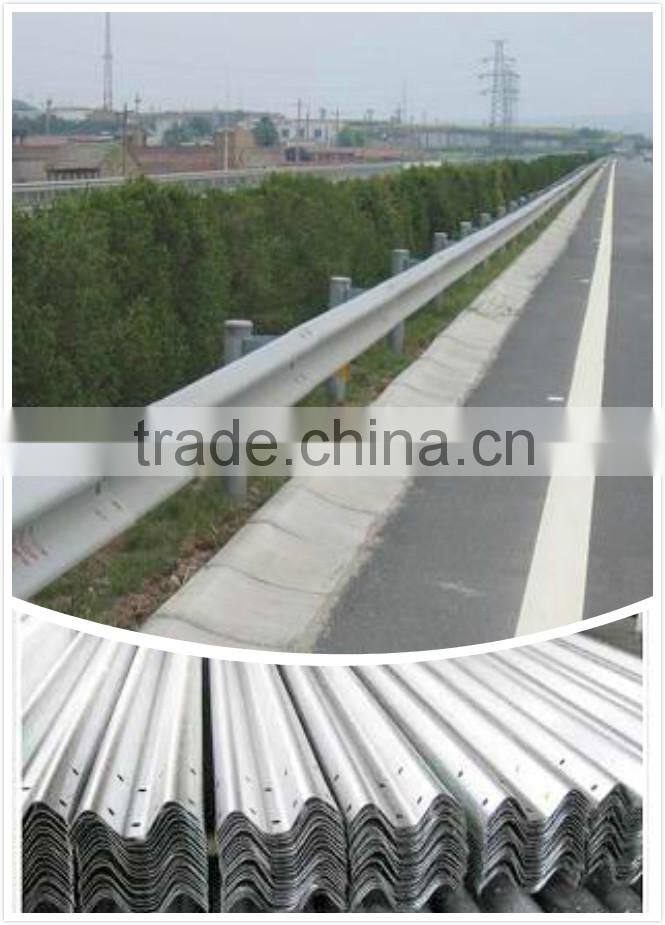 galvanized steel highway guardrails
