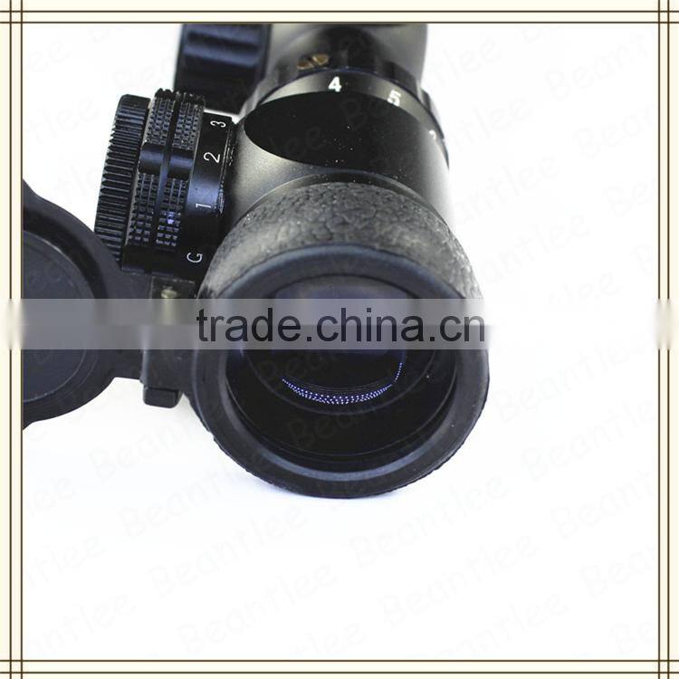 High power heat resistant tempered tubular sight glass for hunting rifle shotgun