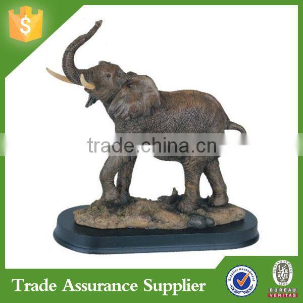 Resin Wholesale Wild Animal Sculpture Figurine Elephant Statues