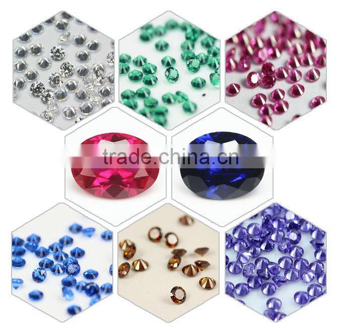Alibaba china new items pear checker cut 120# blue spinel gemstone for jewelry