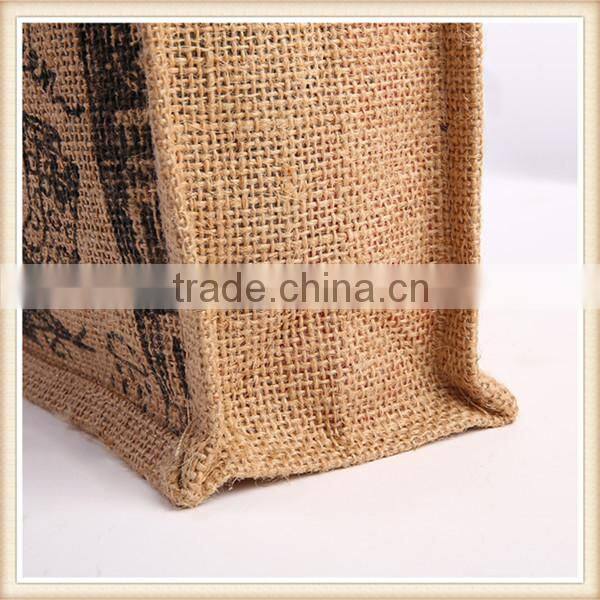 Factory Directly with High quality printed jute shopping bags