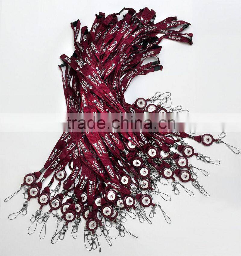 cheap custom lanyards no minimum order with id card holder