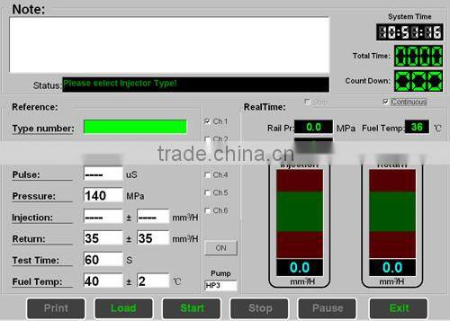 The Latest CR-BC819B common rail diesel injection test bench