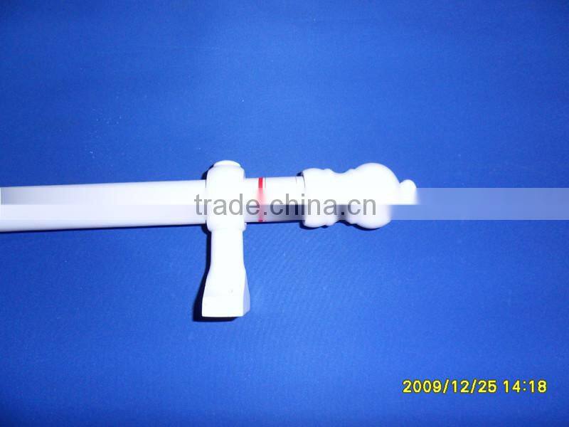 Curtain Corner Rod,Decorative Wooden Rod,Corner Steel Curtain Pole