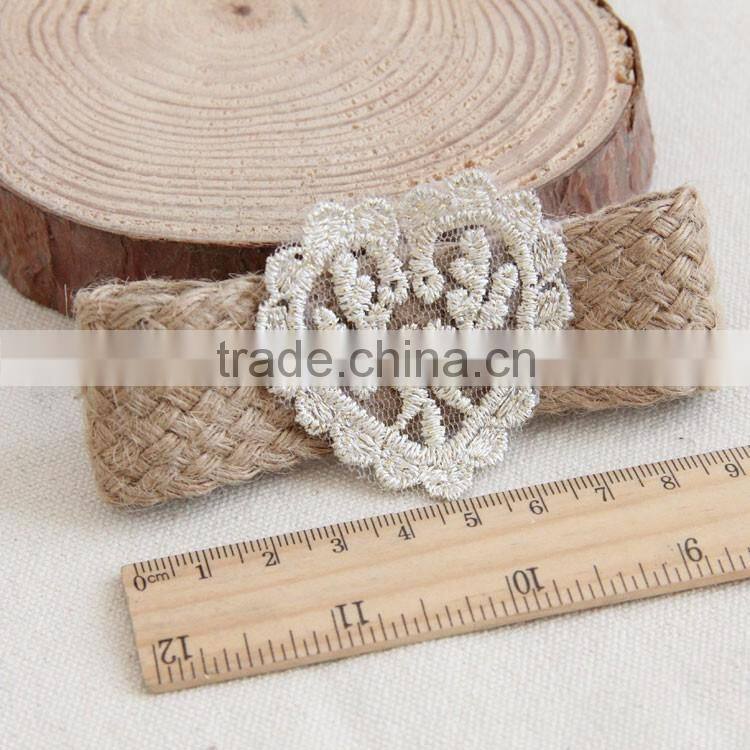 MYLOVE lace heart hair accessories for women classical