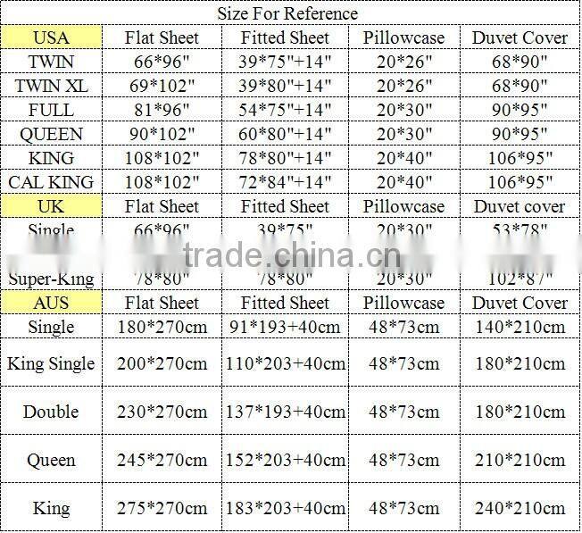 Classic reactive printing home duvet cover set