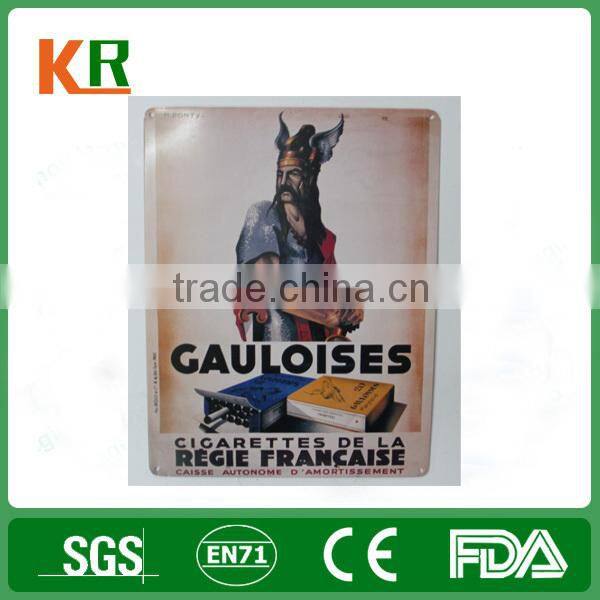 Customized Vintage Metal craft road traffic tin sign