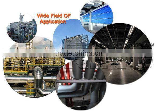 Fireproof Cold And Heat Insulation Flexible Pvc Rubber Foam Board